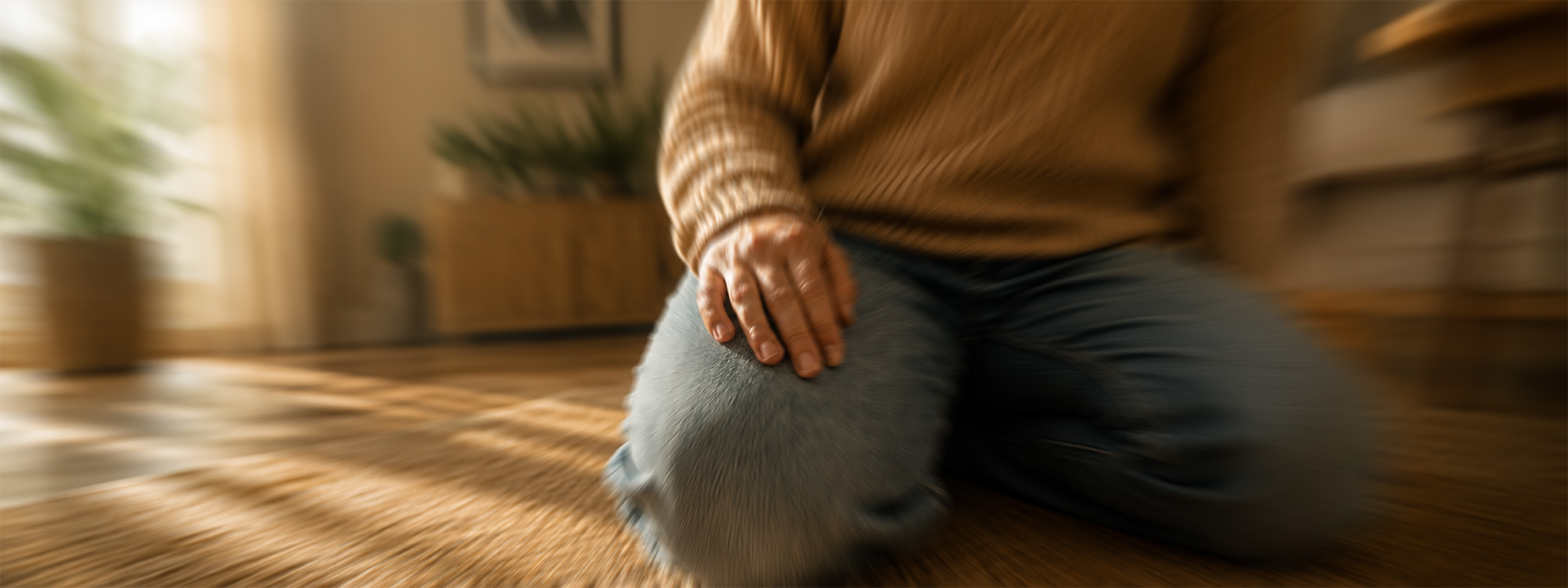 Welpe beißt nach dem Aufwachen in Hände des Menschen