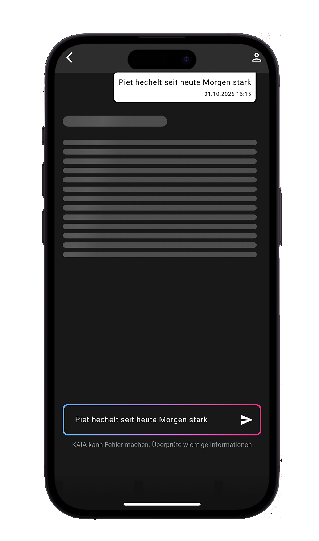 Coach KAIA – Medizinisch – Screenshot 1