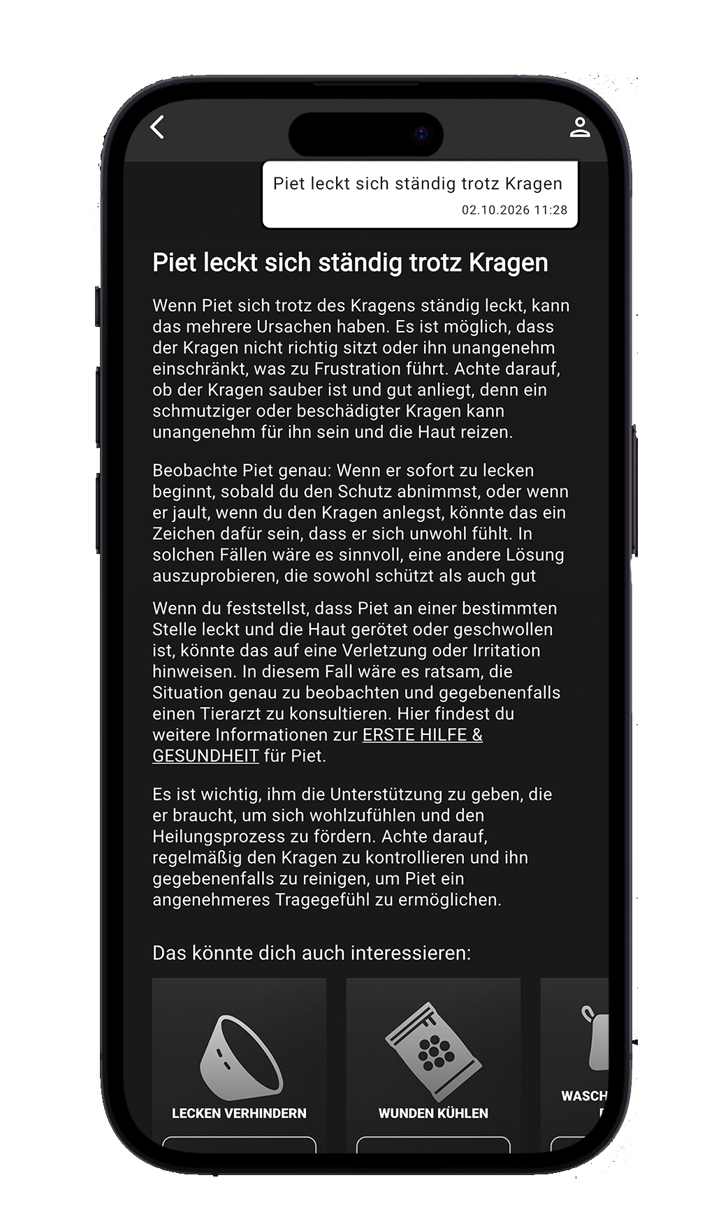 OP-Nachsorge – Screenshot 3