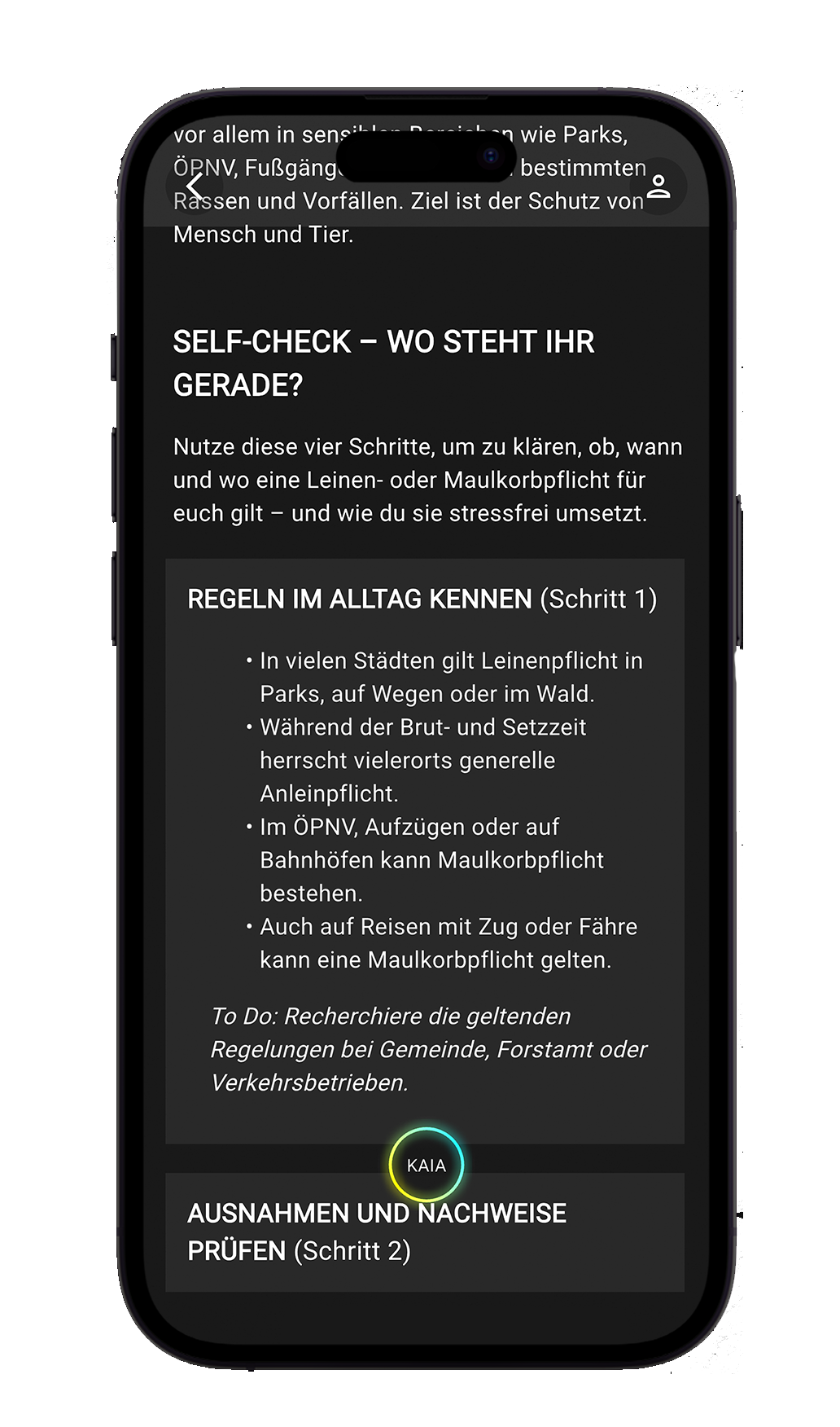 Recht & Pflichten – Screenshot 2